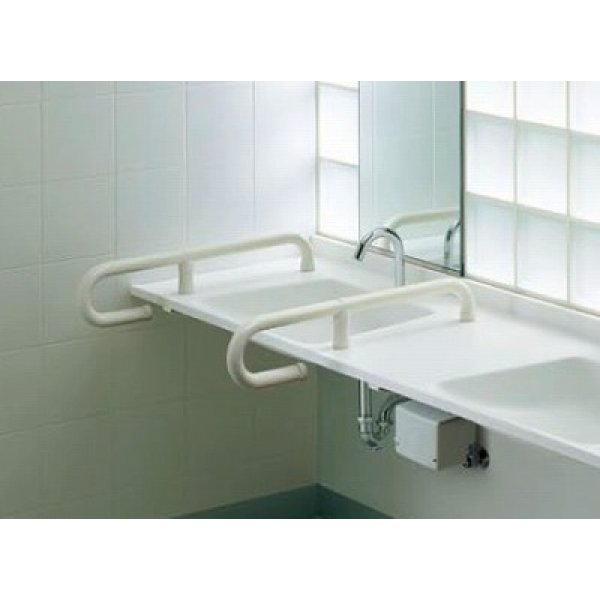 画像1: トイレ用手すり TOTO　T112CP5S P7/DB9　人工大理石カウンター用 ※受注生産品 [■§] (1)