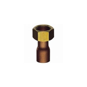 画像: 配管用品 三栄水栓　T56-1-13X15.88　ナット付銅管アダプター 銅管用ツギテ・ソケット