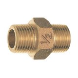 画像: 配管用品 三栄水栓　T700-13　砲金六角ニップル 砲金ツギテ・ソケット・エルボ
