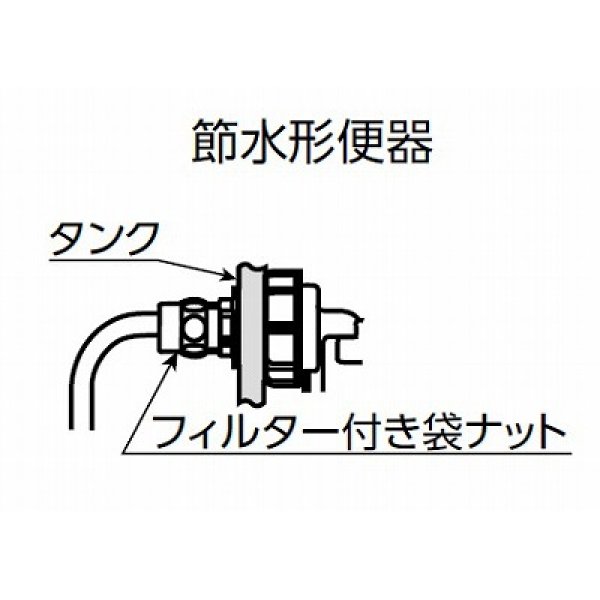 画像2: トイレ関連 TOTO　THYS3A　大便器用セット器具 補修用横形ロータンクボールタップ [■] (2)