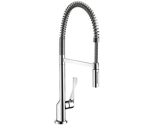 画像1: キッチン用水栓 セラトレーディング　HG39840  アクサーチッテリオ キッチン用湯水混合栓 クロム [♪] (1)