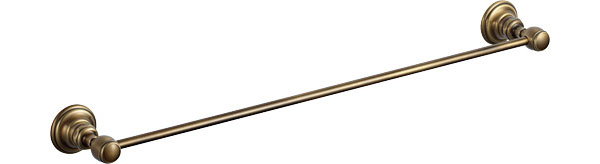 画像1: アクセサリ セラトレーディング　HR63611-(AB)　タオルバー(657mm) アンティークブラス New Retro [♪] (1)