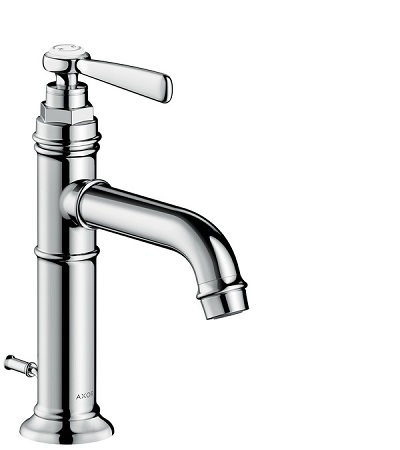 画像1: ハンスグローエ　16515000　アクサーモントルー シングルレバー洗面混合水栓 100 [■♪] (1)