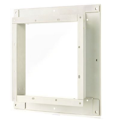 画像1: 日本キヤリア/旧東芝 一般換気扇 PT-20SD 薄板取付用アタッチメント 防火ダンパー付きウェザーカバー用 20cm用 (1)