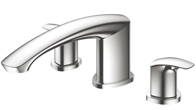 画像1: 水栓金具 TOTO　TBG09201J　浴室用 GMシリーズ 台付2ハンドル混合水栓 [■] (1)