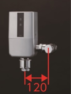 画像1: TOTO　TEFV70UHA　大便器自動洗浄システム オートクリーンC(露出タイプ) 壁床給水 標準品 [■] (1)