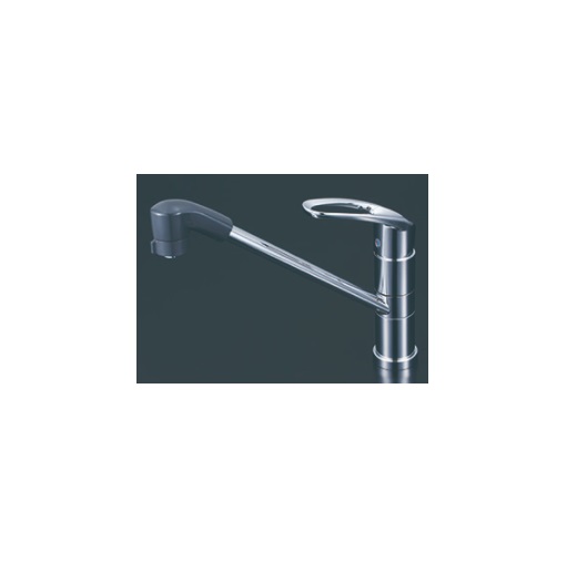 画像1: KVK　KM5051TFR2　シングルレバー式シャワー付混合栓 200mmパイプ付 (1)