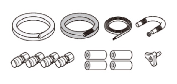 パナソニック 部材【AD-HHSJFA05】ヒートポンプユニット 循環配管セット 配管長:片道5mまで (旧品番AD-HHZSJF05)  住宅設備家電用アクセサリー・部品