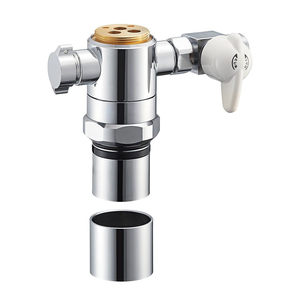 画像1: 水栓金具 三栄水栓　B98-AU5　水栓部品 シングル混合栓用分岐アダプター(SANEI用) (1)