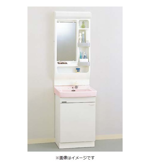 画像1: クリナップ 【M-501CTSN + BTSL50TEPJTS】 BTSシリーズ 間口50cm ミラーキャビネット(1面鏡)+洗面化粧台開きタイプ  [♪△] (1)