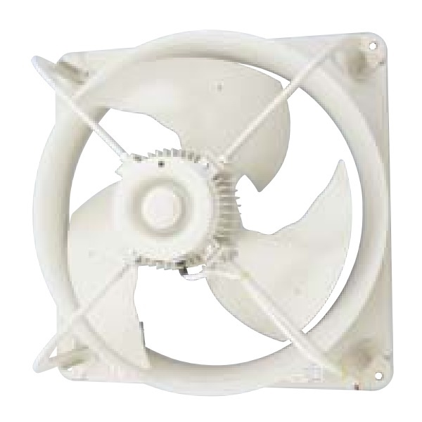 画像1: 三菱　EWF-40ETA2-H　熱気発生工場 用 羽根径40cm 産業用有圧換気扇 低騒音形 耐熱タイプ 排気専用 ダブリュキューブファン (EWF-40ETA-Hの後継品) [■] (1)