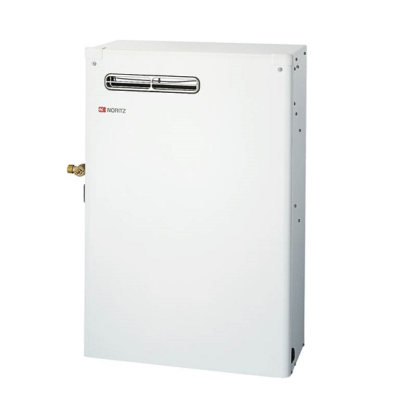 画像1: ノーリツ　OX-3706YV　石油給湯器 給湯専用 セミ貯湯式 標準 1階給湯専用 屋外据置形 台所リモコン本体入付 [♪] (1)