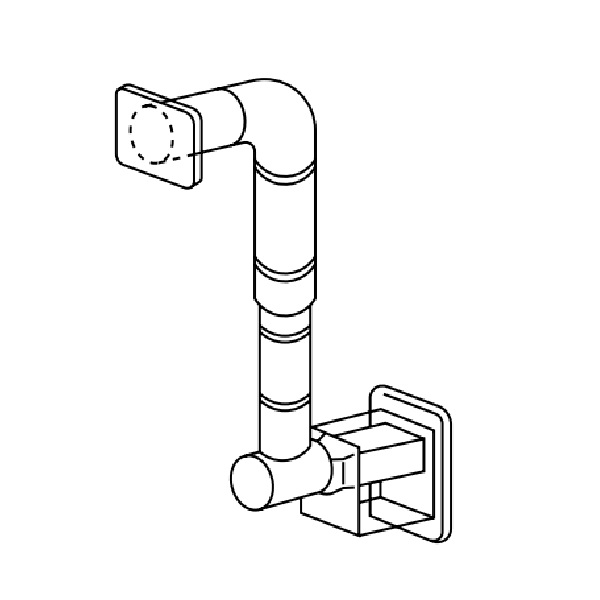 画像1: リンナイ 【68S2 UNC 20-5795】 チャンバートップ68S2 ユニットバス用 ガスふろがま(BF式)関連部材 [⇔] (1)
