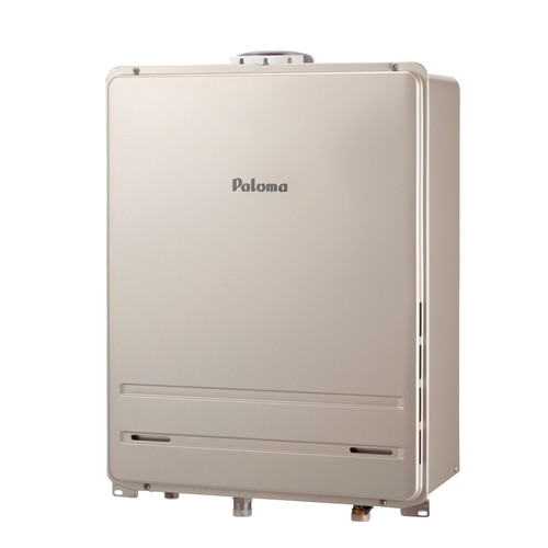 画像1: パロマ 【FH-1613SAUL プロパン】 ガスふろ給湯器 リモコン別売 屋外設置 設置フリータイプ オート PS扉内上方排気延長型 16号 [♭] (1)