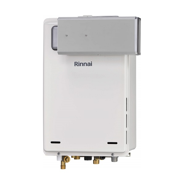 画像1: リンナイ 【RUJ-A2010A(A) 都市ガス用】 ガス給湯専用機 20号 高温水供給式 アルコーブ設置型 浴室リモコン付 (1)
