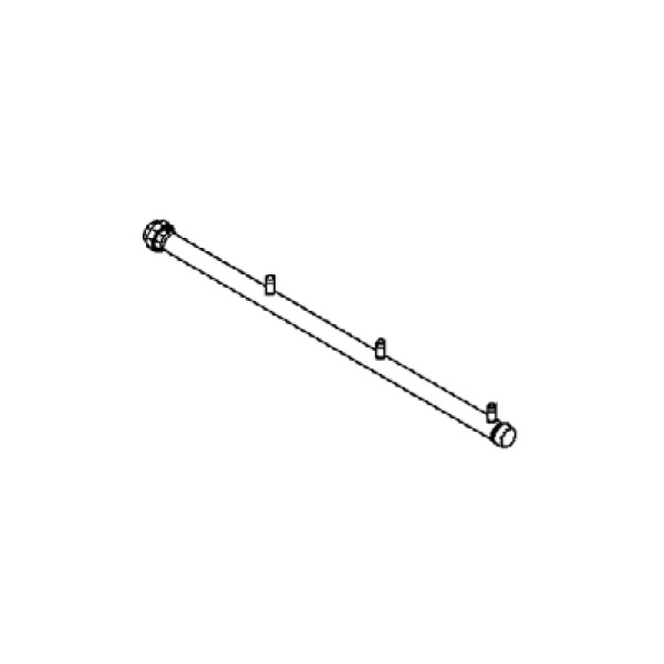 画像1: リンナイ 【UOP-SE50GHS-3S50A 23-5729】 ガス配管セット3S50 全長1521mm 業務用ガス給湯器 部材 (1)