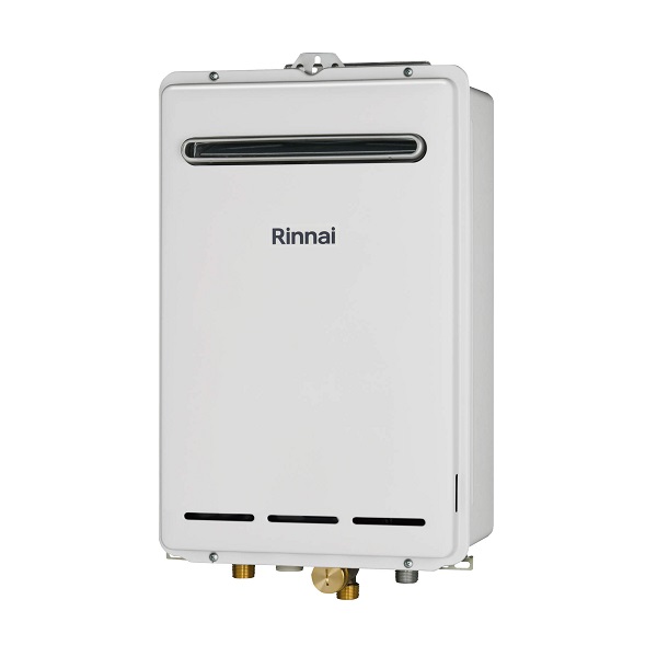 画像1: リンナイ 【RUXC-A1610W(A) プロパン用】 ガス給湯器 業務用 スタンダード 16号 屋外壁掛型・PS設置型 15A リモコン別売 (1)