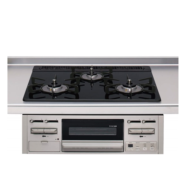 画像1: クリナップ ビルトインコンロ ZGFVK6R22USK-E ガラストップコンロ 間口60cm 水無片面焼きグリル 受注生産品 § ♪ (1)