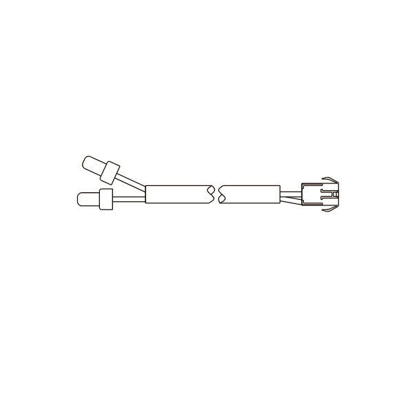 画像1: クリナップ ZZSRS100V レンジフード部材 市販電動ダンパー連動用出力線 受注生産品 § ♪ (1)