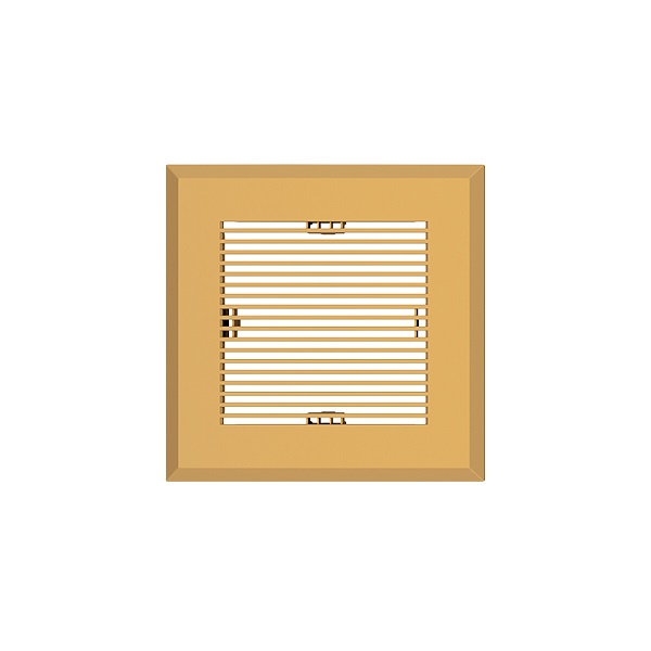 画像1: 三菱 P-180GB2-G 換気扇 ダクト用換気扇 部材 別売グリル インテリア格子タイプ ライトオーク (1)