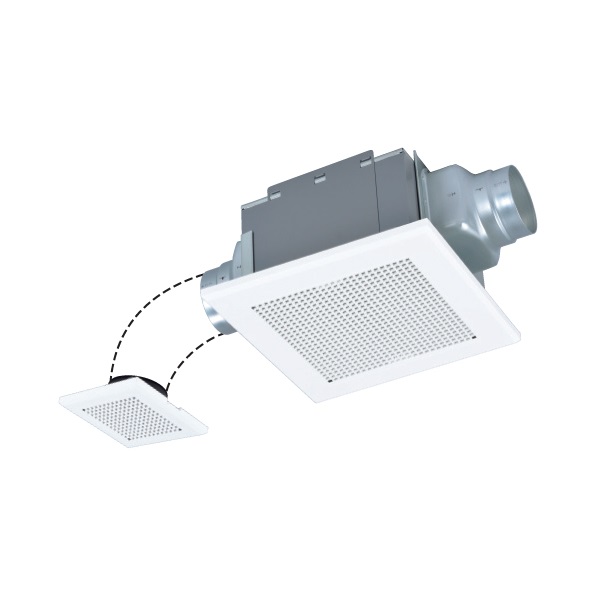 画像1: 三菱 VD-15ZF14-BL 換気扇 浴室 ダクト用換気扇 BL認定品 サニタリー用ファン 低騒音形 2室換気用 (VD-15ZF13-BL 後継品) (1)