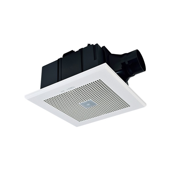 画像1: 三菱 VD-18ZASVC7 換気扇 トイレ・洗面所 ダクト用換気扇 天井埋込形 24時間換気 サニタリー用 人感センサー DCブラシレスモーター 定風量 (VD-18ZASVC6 後継品) (1)