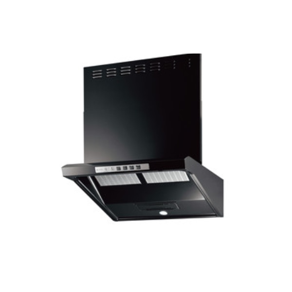 画像1: パロマ EWR-3R-AP601BK レンジフード EWRシリーズ 幅60cm  シロッコファン排気タイプ ブラック (フジテックメンテナンス製) ♭ (1)