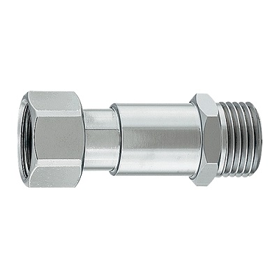 画像1: カクダイ 613-015-13 水栓金具 片ナット継足しユニオン (1)