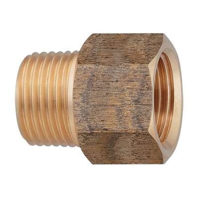 画像1: カクダイ 616-730-1313 水栓金具 外内ネジニップル 13X13 (1)