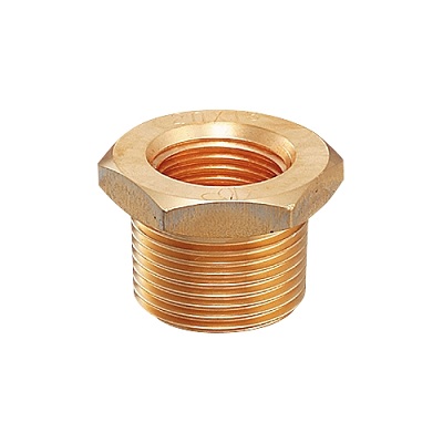 画像1: カクダイ 6167-75X30 水栓金具 砲金ブッシング 75X30 (1)