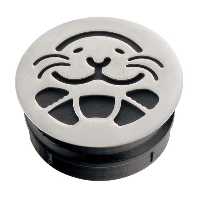 画像1: カクダイ 433-202-P2 水栓金具 排水目皿 アザラシ (1)
