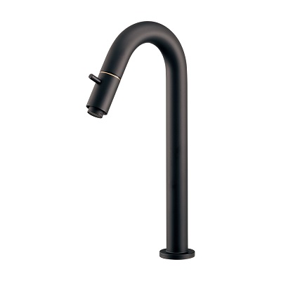 画像1: カクダイ 716-411 水栓金具 立水栓 Buttobi 継 90°ハンドル開閉 (1)