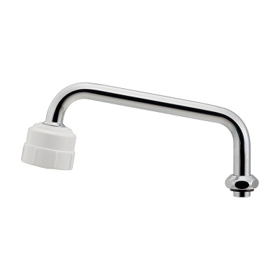 画像1: カクダイ 774-200-170 水栓金具 立上りUパイプ ミストシャワー付 (1)