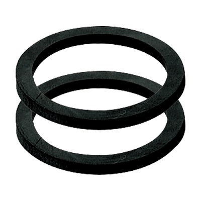 画像1: カクダイ 9452C 水栓金具 排水平パッキン 2枚入 (1)
