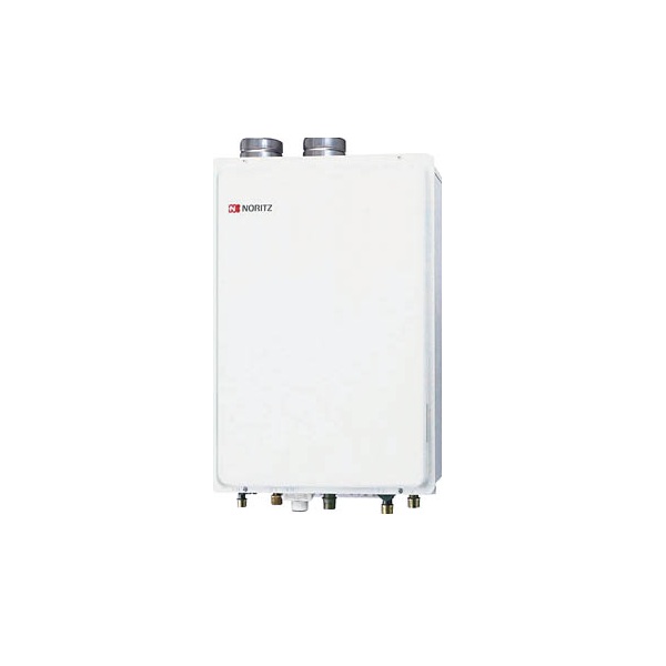 画像1: ノーリツ [GT-2470AW-SFF BL 都市ガス] ガスふろ給湯器 設置フリー形 スタンダード フルオート 24号 屋内壁掛／強制給排気形 リモコン別売 ♪ (1)