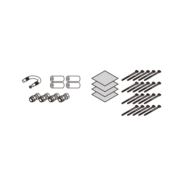 画像1: パナソニック AD-HTSJ10PB1 エコキュート 部材 継手セット PE管 (AD-HTSJ10PA1の後継品) (1)