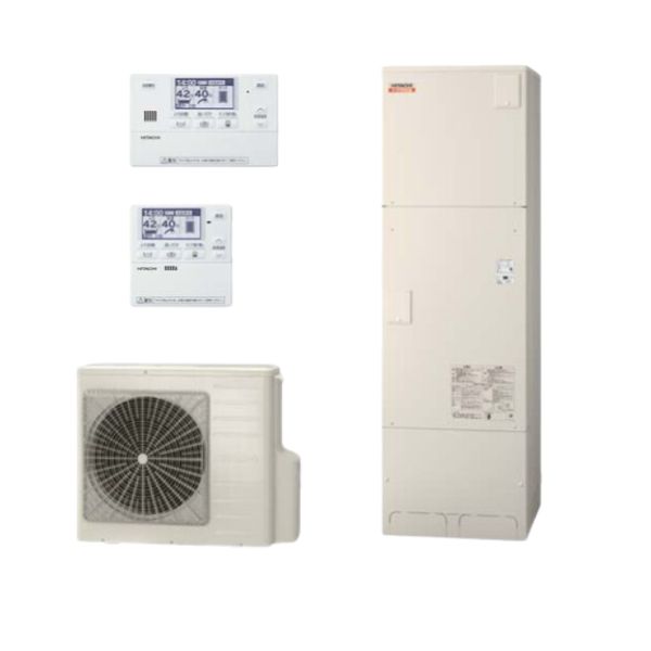 画像1: 日立 『BHP-F46XD+無線LAN対応リモコン+脚カバー』 エコキュート フルオート 水道直圧給湯 標準タンク 一般地仕様 460L ♪ (1)