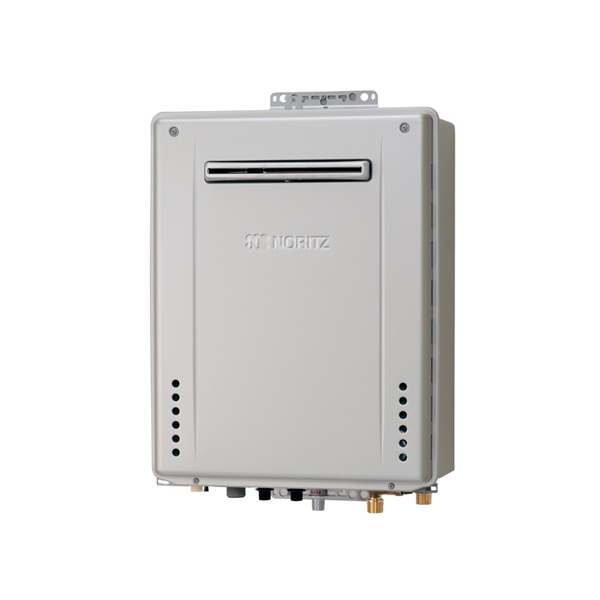 画像1: ノーリツ 『GT-CP1672SAW-PS-1 BL 都市ガス』 ガスふろ給湯器 設置フリー形 シンプル オート エコジョーズ 16号 PS標準設置形 リモコン別売 ♪ (1)