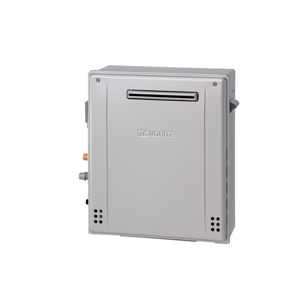 画像1: ノーリツ 『GT-C2072PWAR-1 BL 都市ガス』 ガスふろ給湯器 設置フリー形 プレミアム フルオート エコジョーズ W除菌 20号 屋外据置形 リモコン別売 ♪ (1)