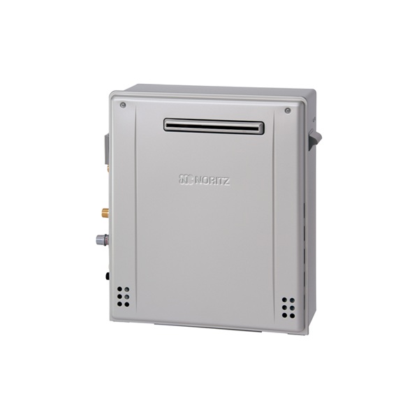 画像1: ノーリツ 『GT-C1672PWAR-1 BL 都市ガス』 ガスふろ給湯器 設置フリー形 プレミアム フルオート エコジョーズ W除菌 16号 屋外据置形 リモコン別売 ♪ (1)