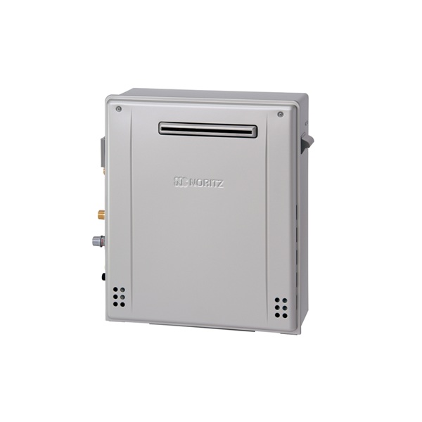 画像1: ノーリツ 『GT-C1672PAR-1 BL 都市ガス』 ガスふろ給湯器 設置フリー形 プレミアム フルオート エコジョーズ 除菌 16号 屋外据置形 リモコン別売 ♪ (1)