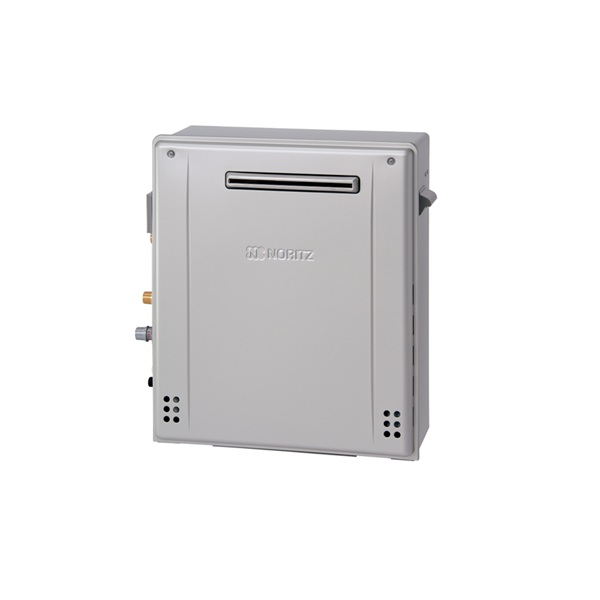 画像1: ノーリツ 『GT-C2072AR-1 BL 都市ガス』 ガスふろ給湯器 設置フリー型 スタンダード フルオート エコジョーズ 20号 屋外据置形 リモコン別売 ♪ (1)