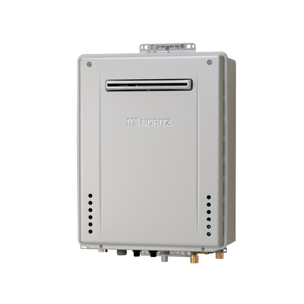 画像1: ノーリツ 『GT-C2072SAW-1 BL 都市ガス』 ガスふろ給湯器 設置フリー型 シンプル オート エコジョーズ 20号 屋外壁掛形 リモコン別売 ♪ (1)