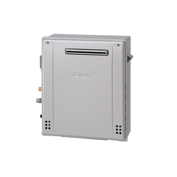 画像1: ノーリツ 『GT-C2072SAR-1 BL 都市ガス』 ガスふろ給湯器 設置フリー型 シンプル オート エコジョーズ 20号 屋外据置形 リモコン別売 ♪ (1)