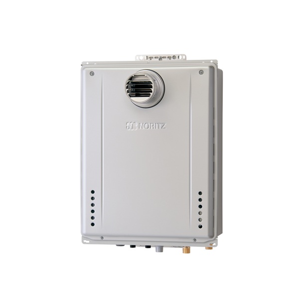 画像1: ノーリツ 『GT-C2472SAW-T-1 BL 都市ガス』 ガスふろ給湯器 設置フリー型 シンプル オート エコジョーズ 24号 PS扉内設置形 リモコン別売 ♪ (1)