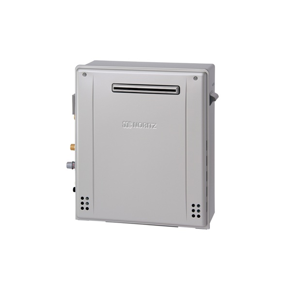 画像1: ノーリツ 『GRQ-C1672SA-1 BL 都市ガス』 ガスふろ給湯器 隣接設置型 シンプル オート エコジョーズ 16号 屋外据置形 リモコン別売 ♪ (1)