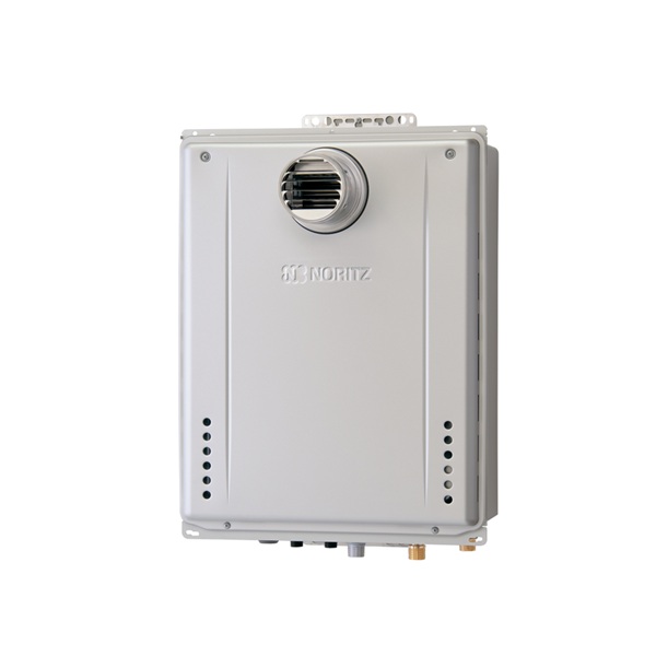 画像1: ノーリツ 『GT-CP2472AW-T-1 BL プロパン』 ガスふろ給湯器 設置フリー形 スタンダード フルオート エコジョーズ 24号 PS扉内設置形 リモコン別売 ♪ (1)