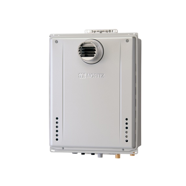 画像1: ノーリツ 『GT-CP2472SAW-T-1 BL プロパン』 ガスふろ給湯器 設置フリー形 シンプル オート エコジョーズ 24号 PS扉内設置形 リモコン別売 ♪ (1)
