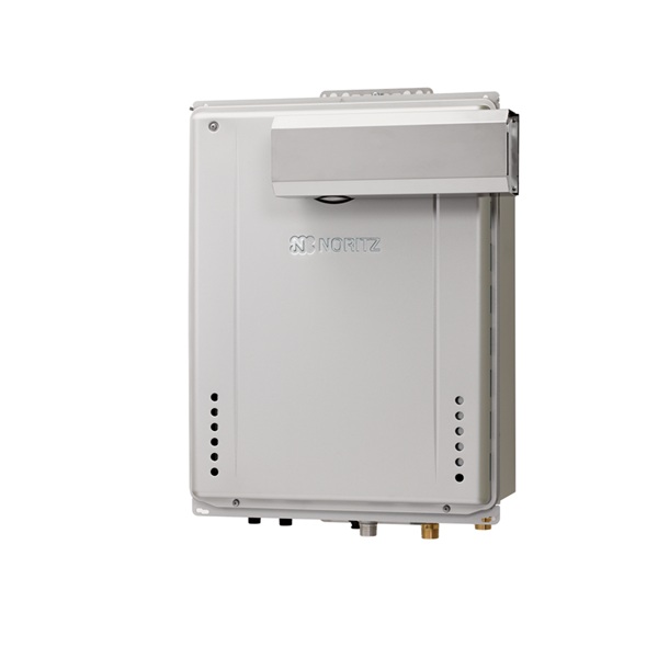 画像1: ノーリツ 『GT-CP1672AW-L-1 BL プロパン』 ガスふろ給湯器 設置フリー形 スタンダード フルオート エコジョーズ 16号 PSアルコーブ設置形 リモコン別売 ♪ (1)