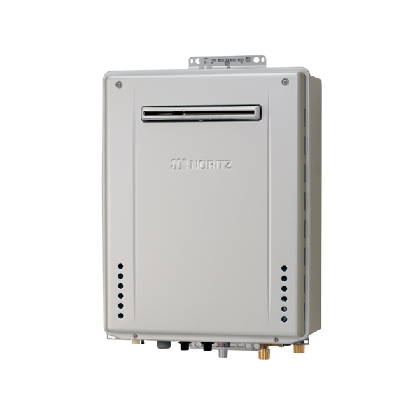 画像1: ノーリツ 『GT-CV2472AW-PS-1 BL プロパン』 ガスふろ給湯器 設置フリー形 スタンダード フルオート エコジョーズ 24号 PS標準設置形 リモコン別売 ♪ (1)